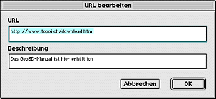 Geo3D URL bearbeiten